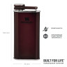 Фляга Stanley Classic 0,23 л, бордовая (10-00837-197)
